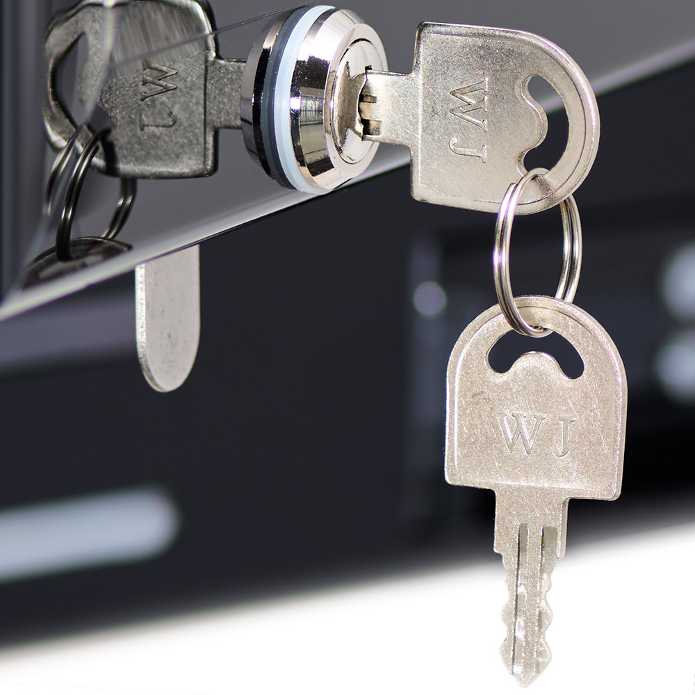 szafa chłodnicza przeszklona, 1-drzwiowa, V 386 l 3