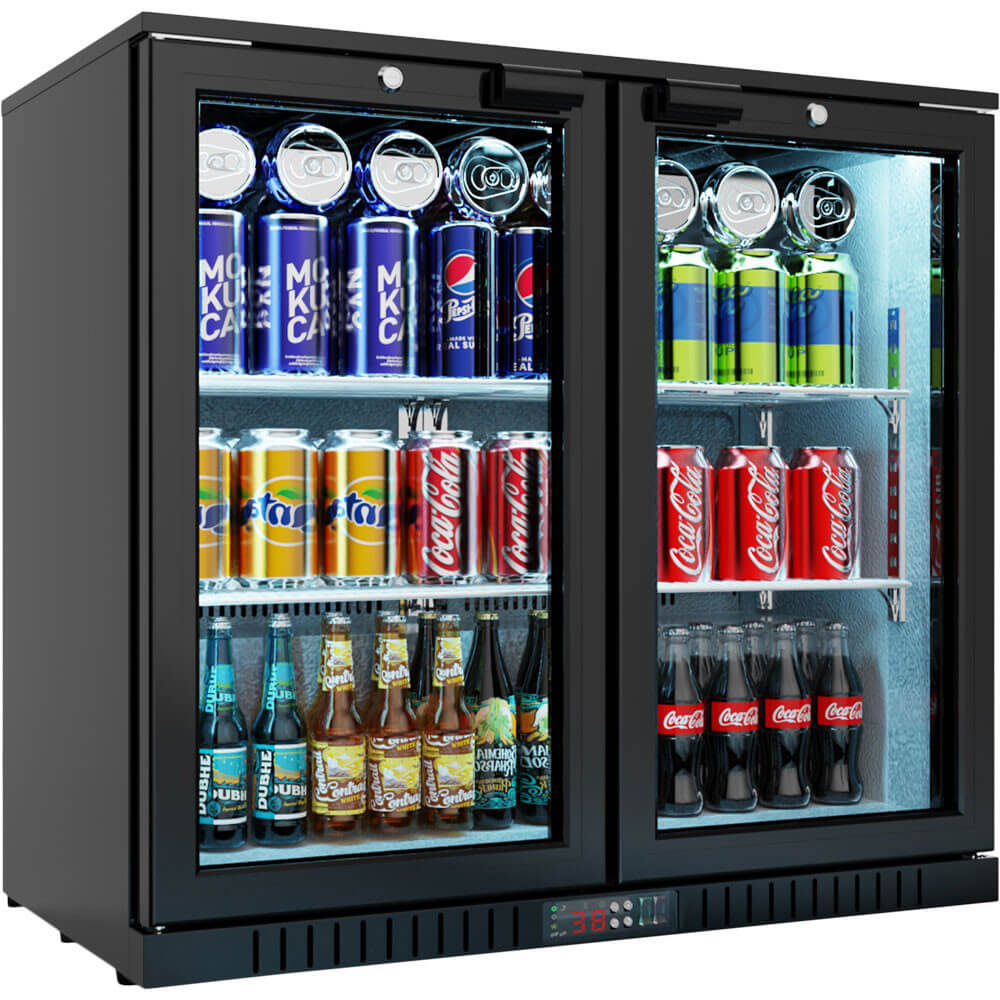 barowa witryna chłodnicza, 2-drzwiowa, V 198 l 3