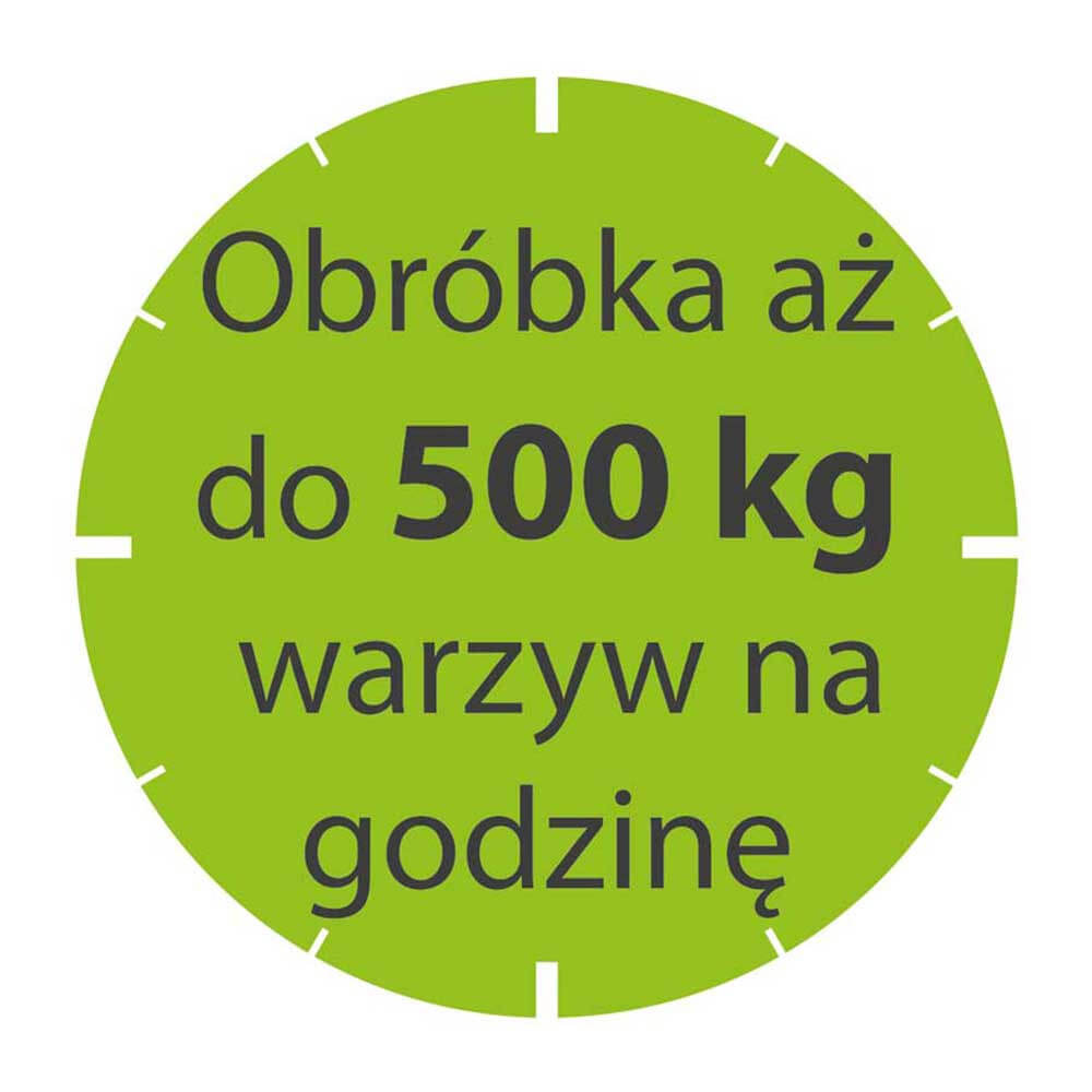 szatkownica do warzyw CL50 550 W 230V375 obr/min 20-300 posiłków +zestaw tarcz 4