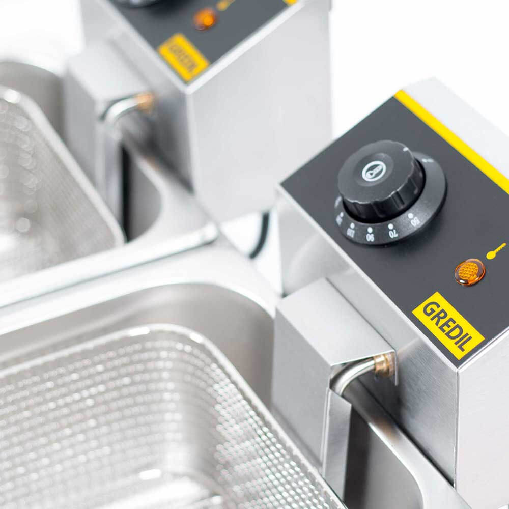 frytownica, Gredil, V2x5 l, P 2x3.2 kW 4