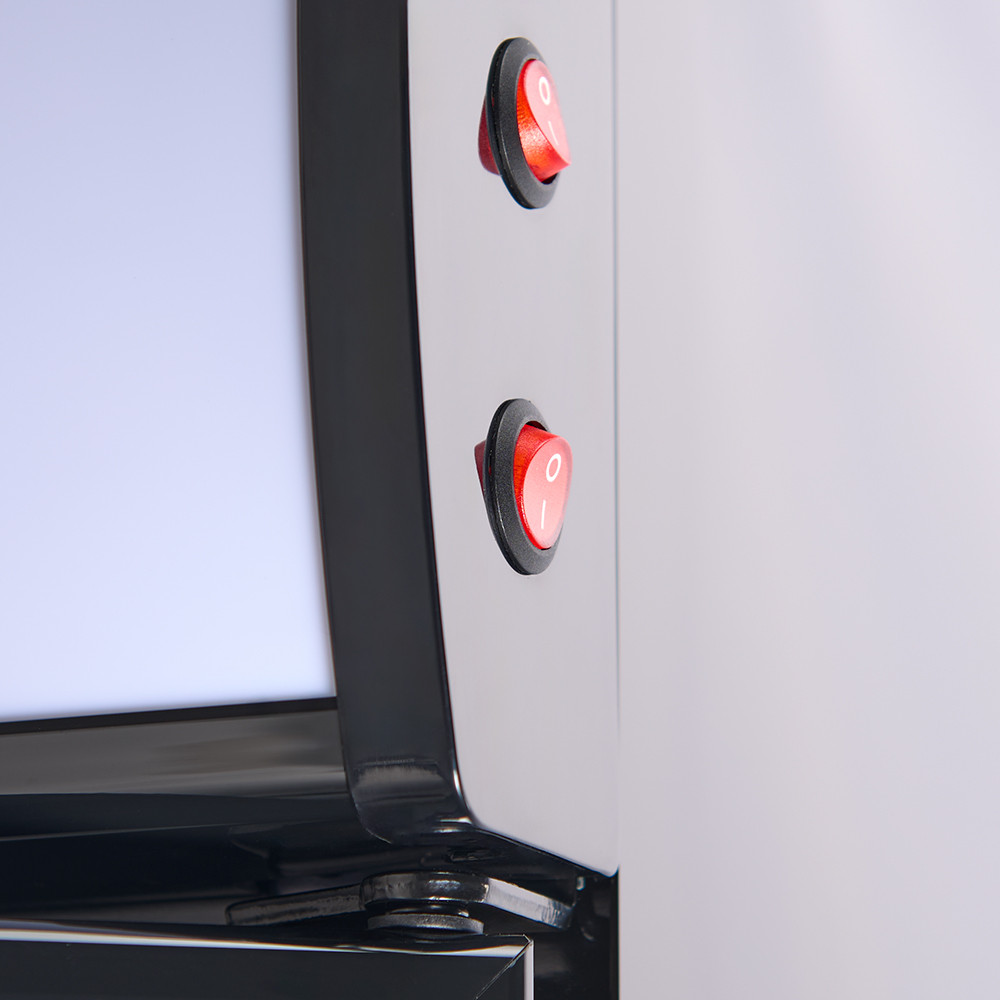 szafa chłodnicza przeszklona, 1-drzwiowa, V 386 l 4