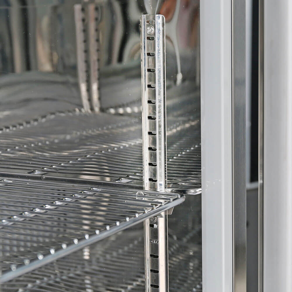 barowa witryna chłodnicza, stalowa, 1-drzwiowa, V 133 l 4