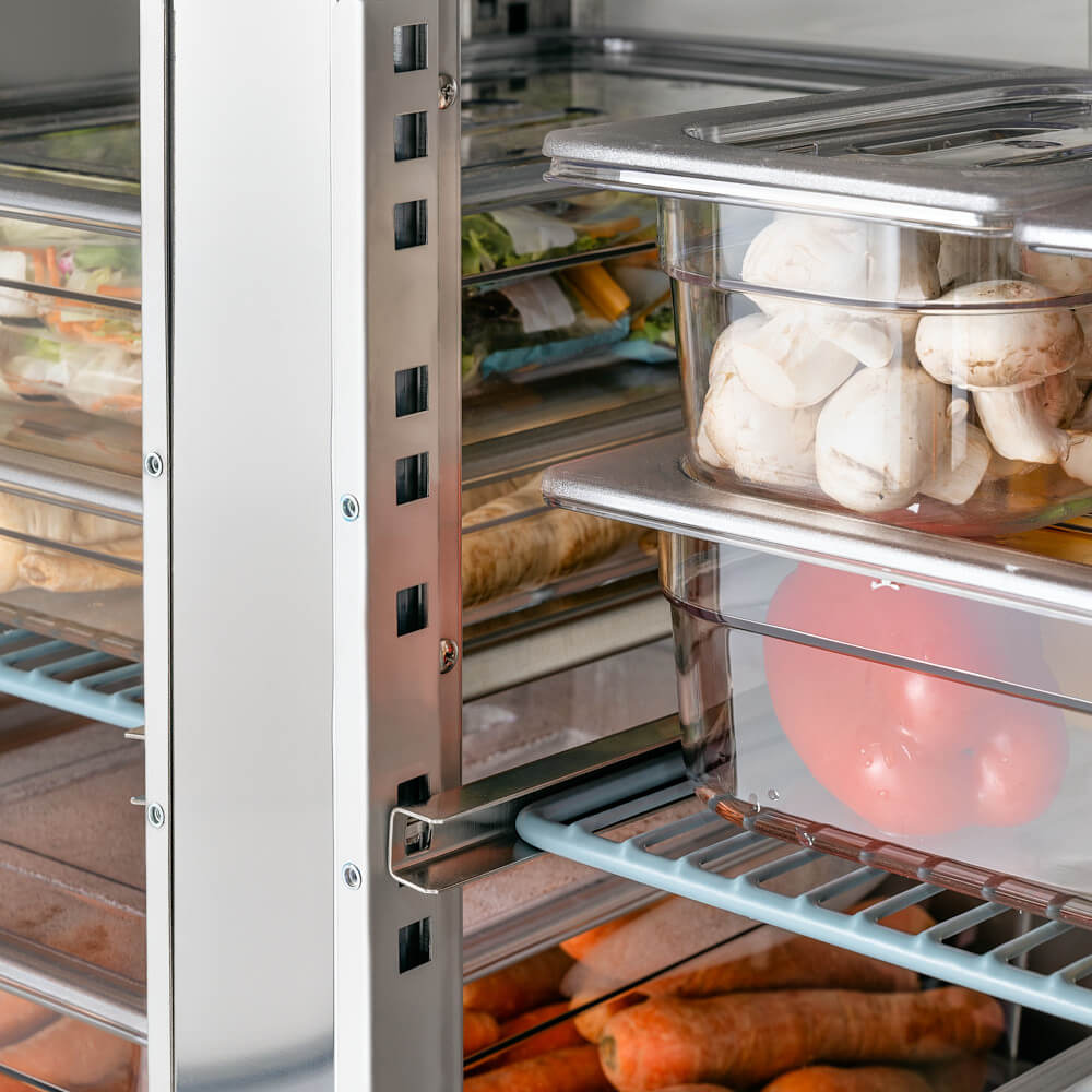 stół chłodniczy 2 drzwiowy, agregat po prawej stronie, Frost, GN 1/1, V 187 l 4