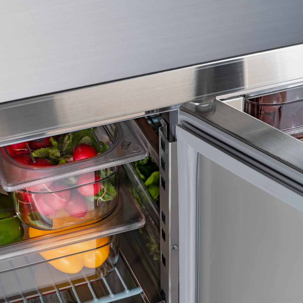 stół chłodniczy 3 drzwiowy, agregat po prawej stronie, Frost, GN 1/1, V 312 l 5