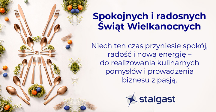 Życzenia wielkanocne od Stalgast