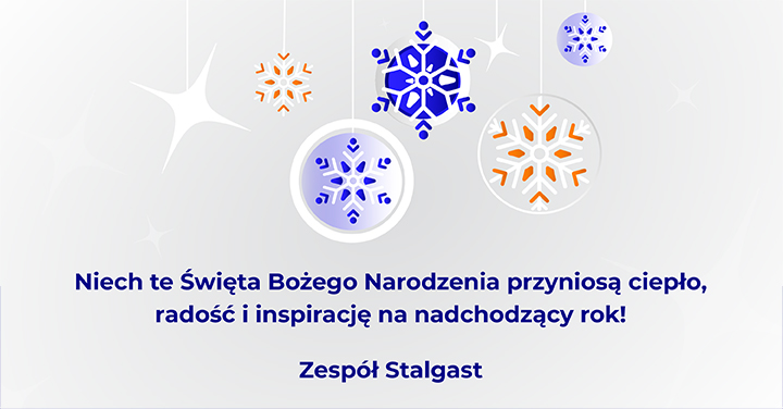 Boże Narodzenie życzenia od Stalgast