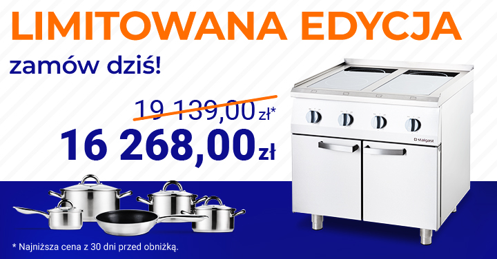 Zestaw jubileuszowy - wrzesień - kuchnia indukcyjna